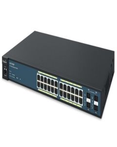 EWS-7928-P | 24-Port Managed Gigabit 185W PoE+ Network Switch