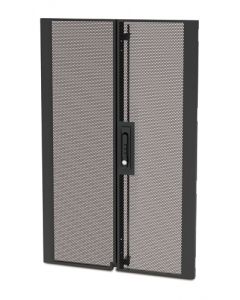  APC NetShelter SX Colocation 20U 600mm Wide Perforated Split Doors Black – AR7103