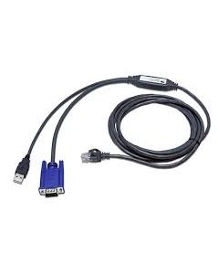 DELL DUSBIAC-10 for 10FT USB/VGA CAT5 Integrated Access Cable for Dell DAV2108 & DAV2216