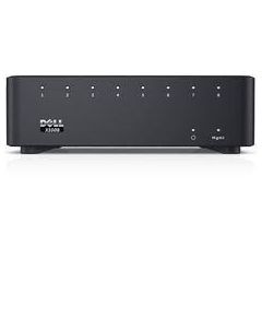  Dell Networking X1008 Smart Web Managed Switch 8x 1GbE ports AC or POE powered