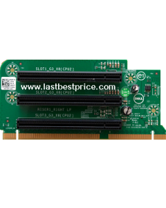  Dell PCIe Cards R630 PCIe Riser for up to 2, x16 PCIe Slots for x8, 2 PCIe Chassis with 2 Processors,CusKit 330-BBCM